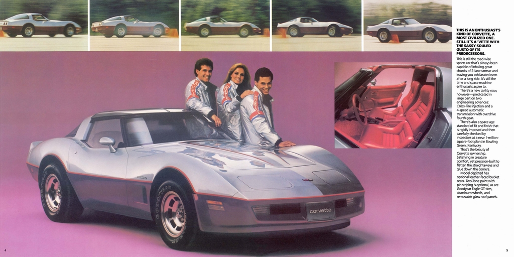 1982 Corvette Revision Brochure Page 5